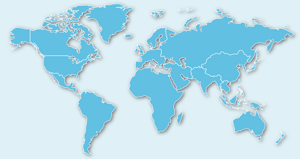 Hero Image World map