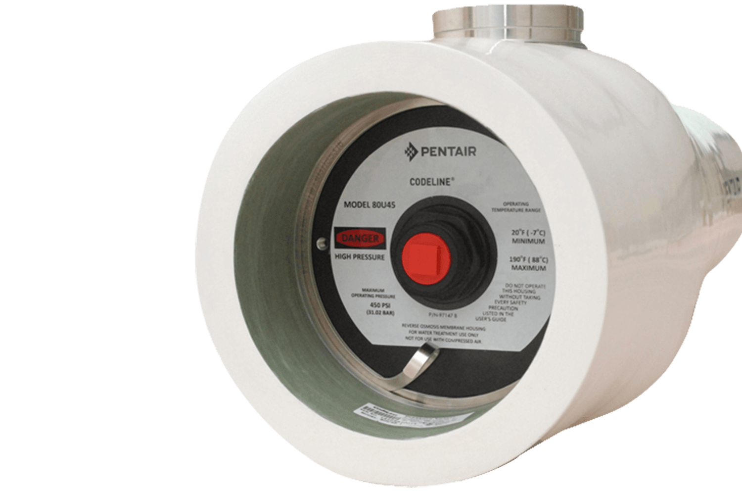 Hero Image Pentair Codeline 80U pressure vessel