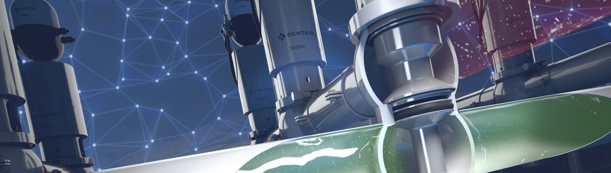 Hero Image Pentair hygienic liquid processing