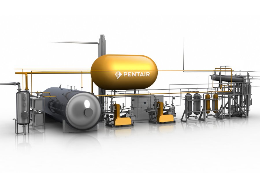 Hero Image CO2 recovery plant