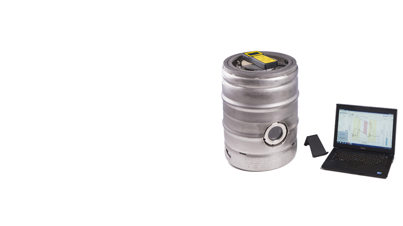 Haffmans keg washing monitor