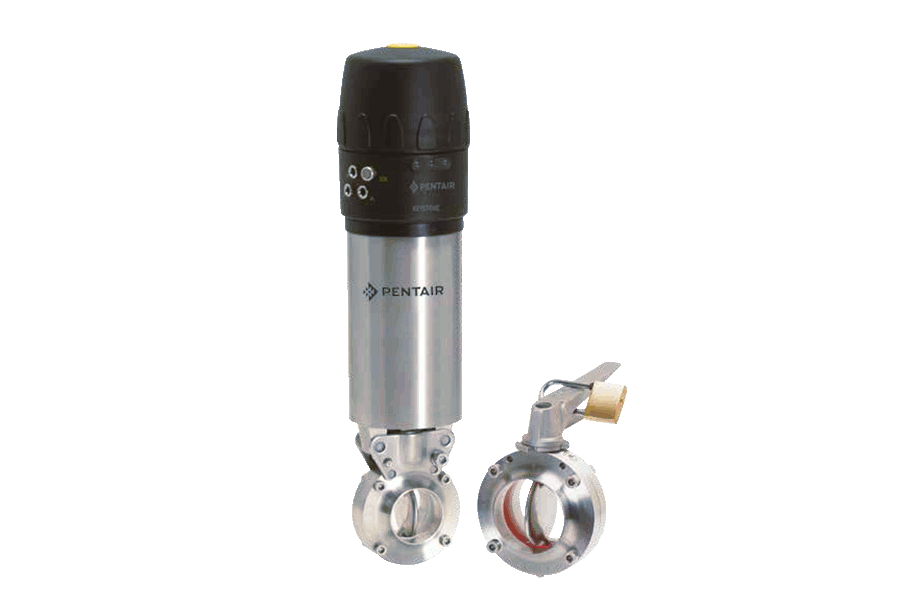 Hero Image Südmo hygienic butterfly valves