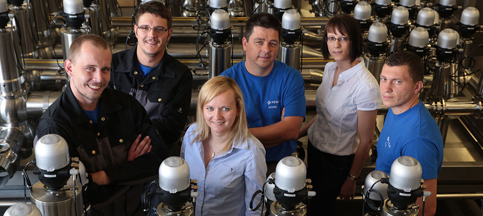 Hero Image Pentair Südmo employees