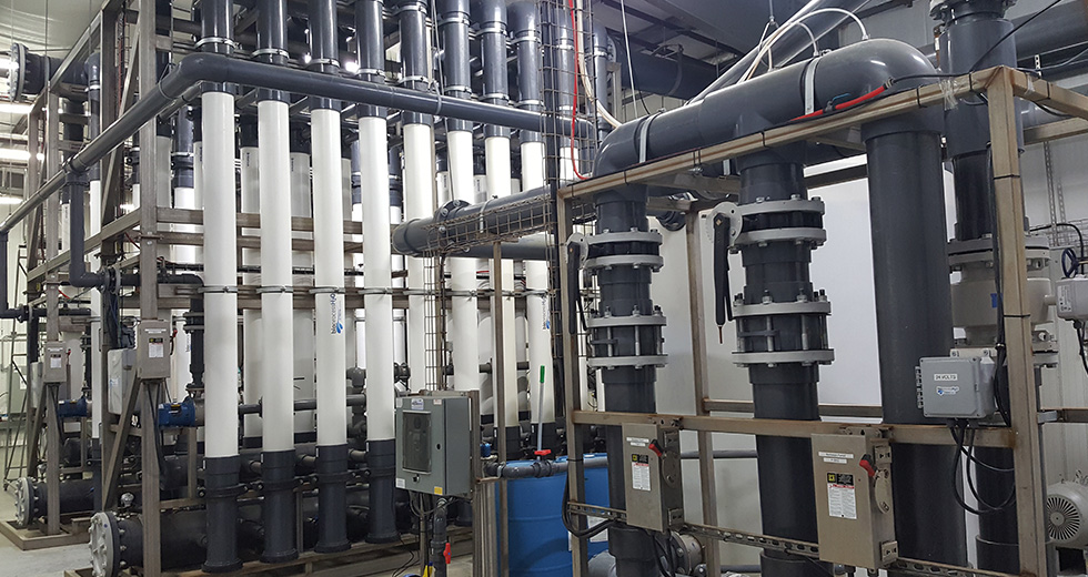 Hero Image Pentair X-Flow Membrane installation